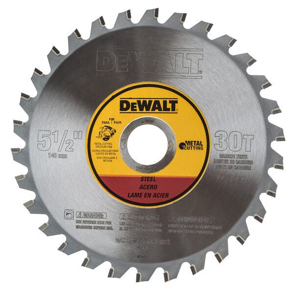 Lame de coupe pour métal DEWALT DWA7770-5-1/2 pouces