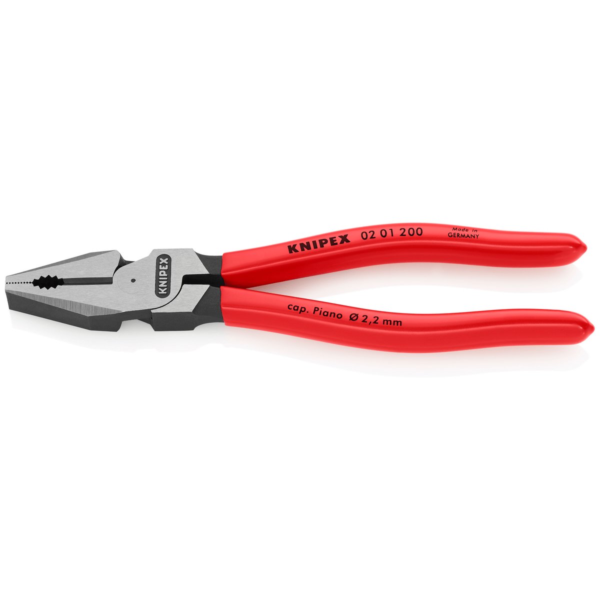 Knipex 0201200 High Leverage Combination Pliers, 8 Inch
