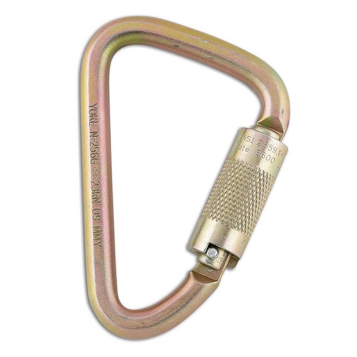 Dynamic FP843 - CARABINER CONNECTOR D-shaped with 1/4 turn twist lock