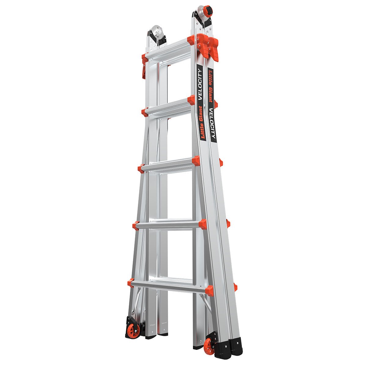 Little Giant 15422-303 - VELOCITY, Model 22 - CSA Grade IA - 300 lb/136 kg Rated, Aluminum Articulated Extendable Ladder