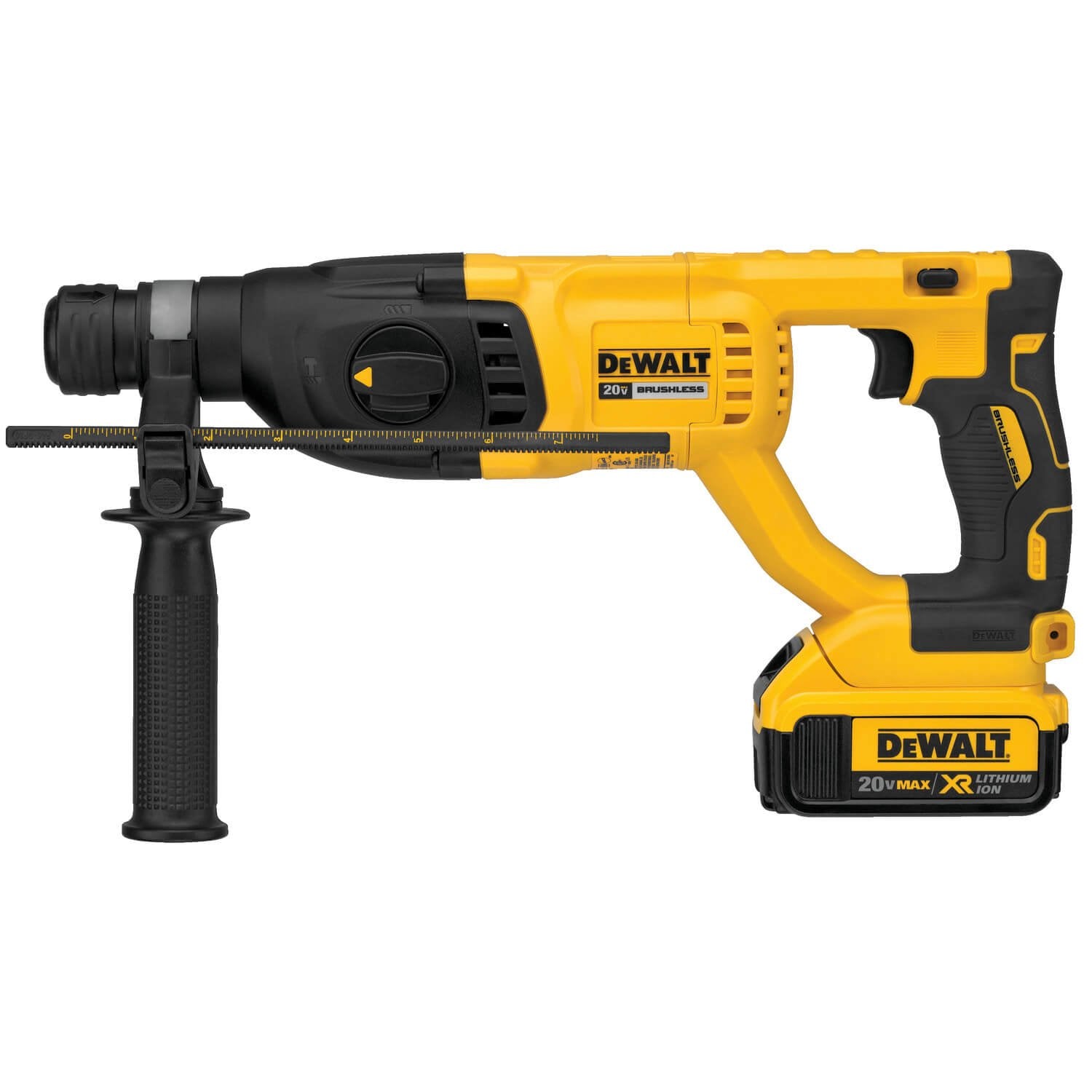 Dewalt DCH133M2 - Ensemble de marteau perforateur SDS Plus 1" BL à poignée en D