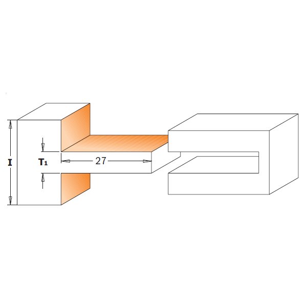 CMT-800.627.11 - JEU DE COUPE À TENON