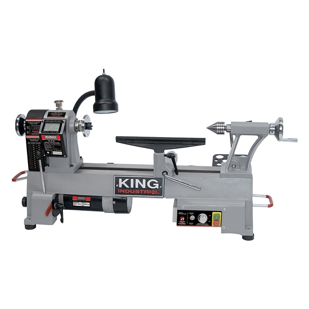 King Canada KWL-1218VS – Holzdrehmaschine mit variabler Geschwindigkeit