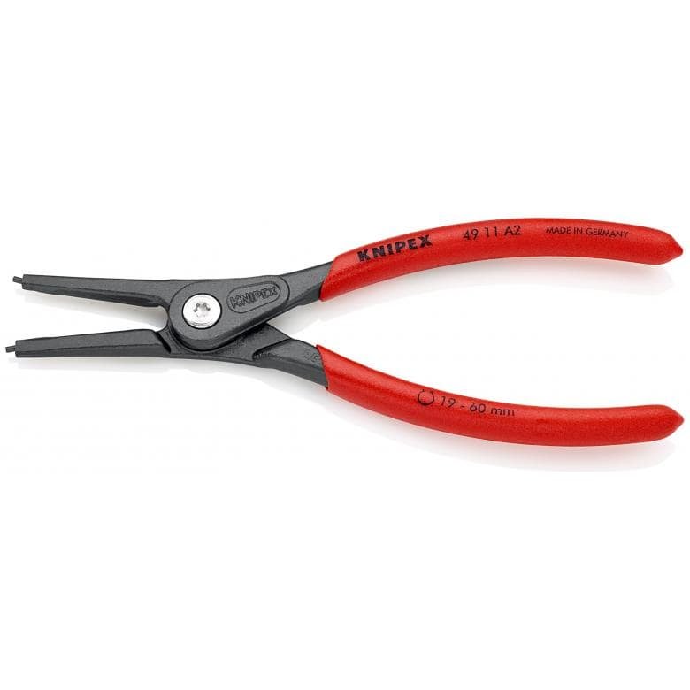 Knipex 4911A2 - Precision External Circlip Pliers - 19-60mm