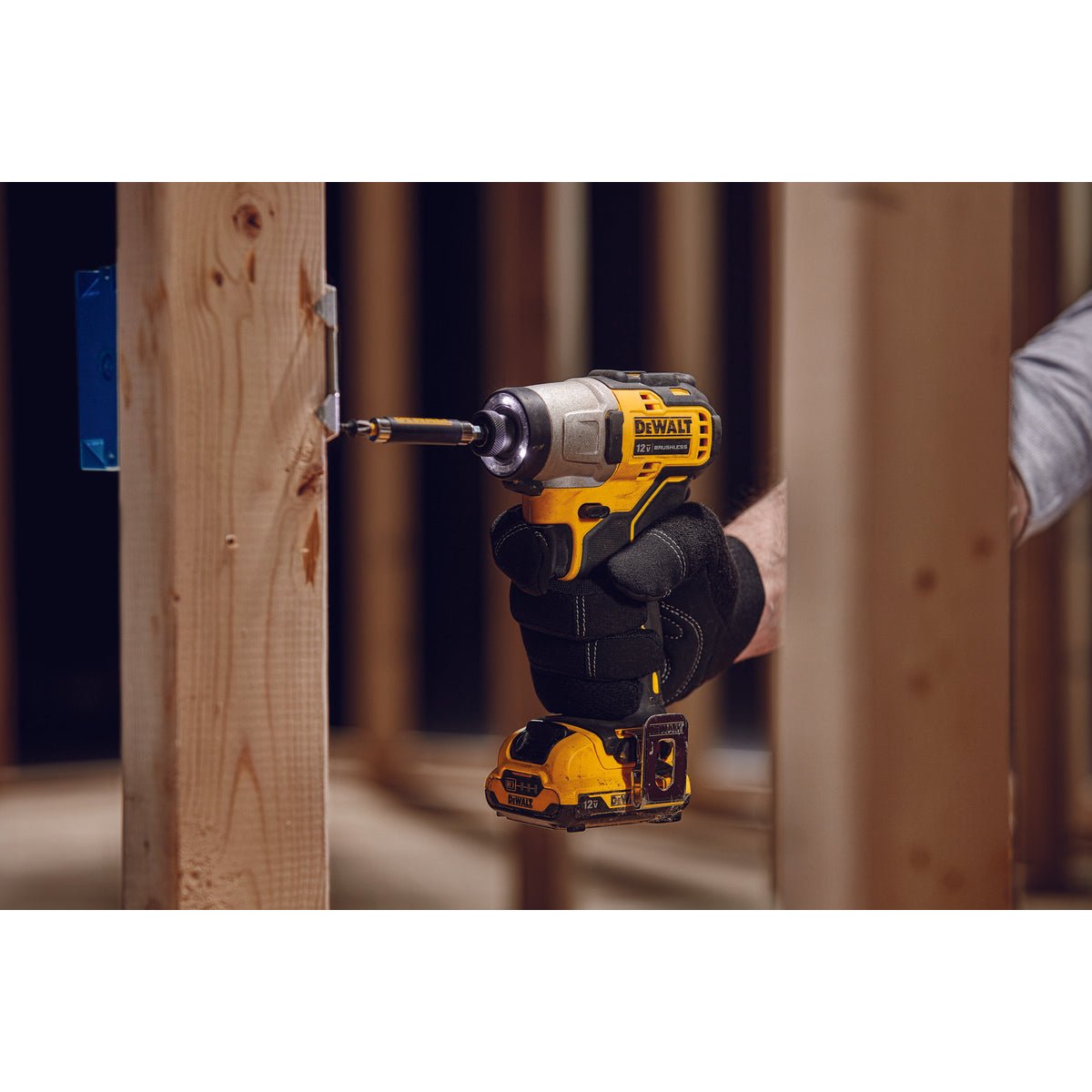 DEWALT DCF801B-12V MAX* XTREME Cordless Brushless 1/4 in Impact Driver Drill