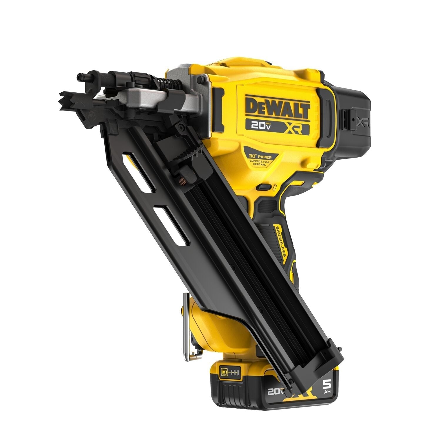 Kit de cloueuse à charpente sans balais DEWALT DCN930P1 20 V MAX XR Li-Ion à double vitesse