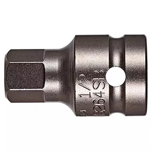 Vega 338H120SB - 12mm Hex Socket Bit - 1/2" Square Drive