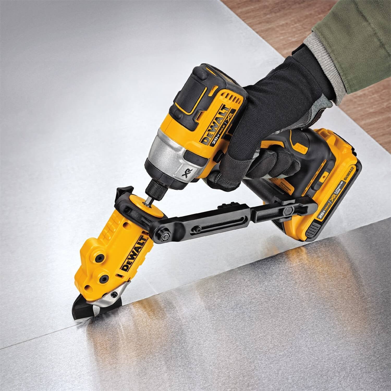 DEWALT DWASHRIR-18 Gauge Metallscherenaufsatz, IMPACT READY