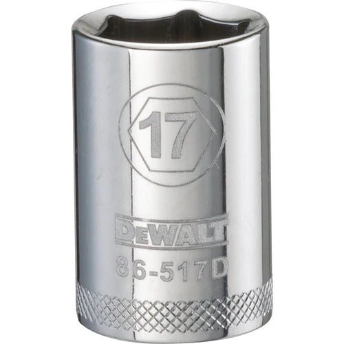 Dewalt DWMT86517OSP -   1/2 DRIVE SOCKET-6 POINT-17MM