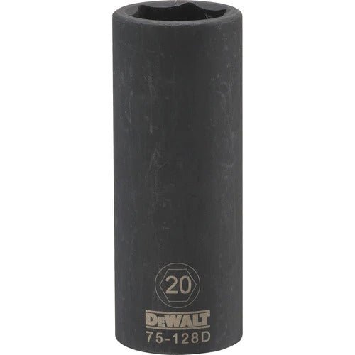 Dewalt DWMT75128OSP  - 1/2 DRIVE DEEP IMPACT SOCKET - 6 POINT-20MM