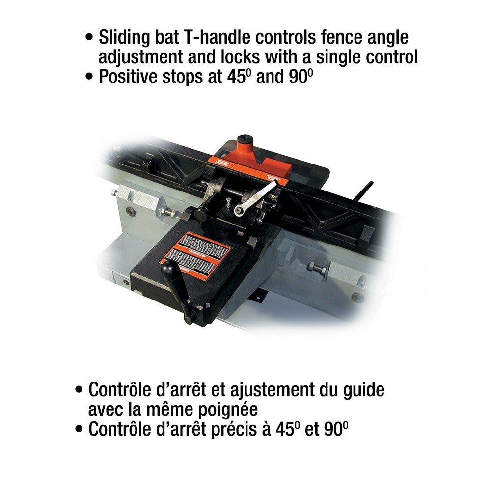 KING KC-70FX – 6" INDUSTRIELLE JOINTER