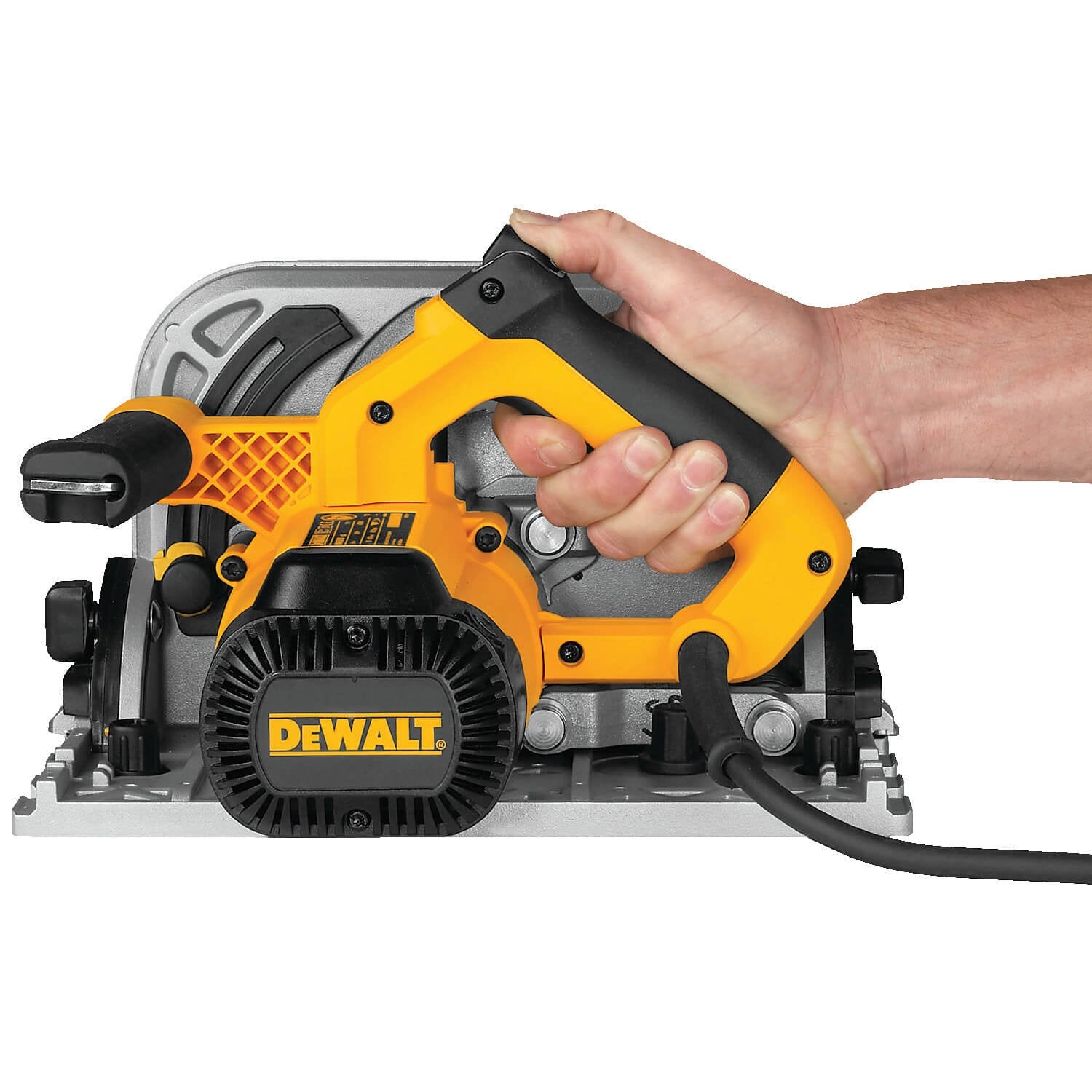 DEWALT DWS520K-Kreissäge, 6-1/2 Zoll, Schienensägen-Kit