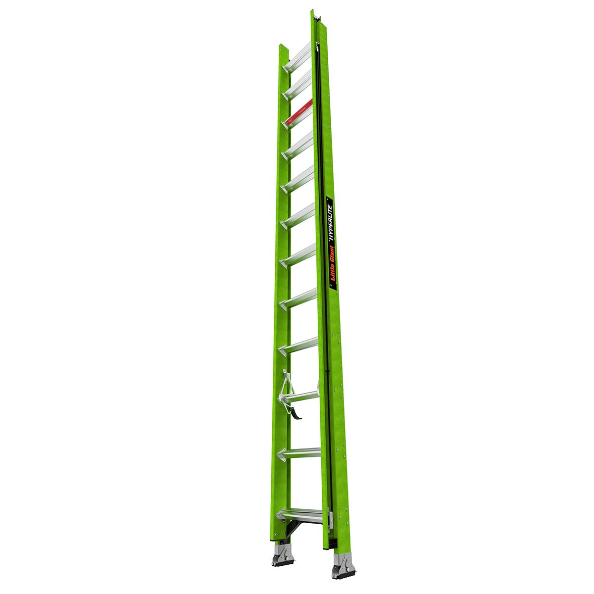 Little Giant 18724-303- HYPERLITE, 24' - CSA Grade IA - 300 lb/136 kg Rated, Fiberglass Extension Ladder with Rub Strips