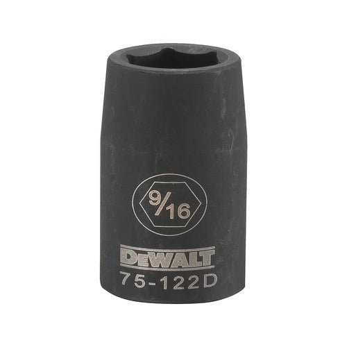 Dewalt DWMT75122OSP  -  1/2 DRIVE IMPACT SOCKET - 6 POINT-9/16"