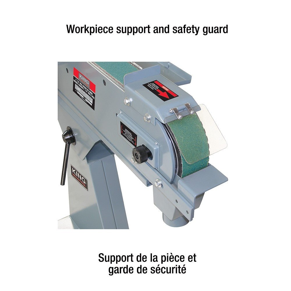 KING - KC-379MS - 3" X 79" METAL BELT SANDER