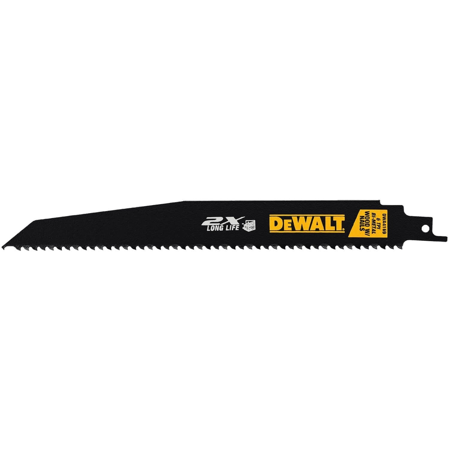 DEWALT DWA4169 - 9" Wood with Nails Recip Blades 6TPI