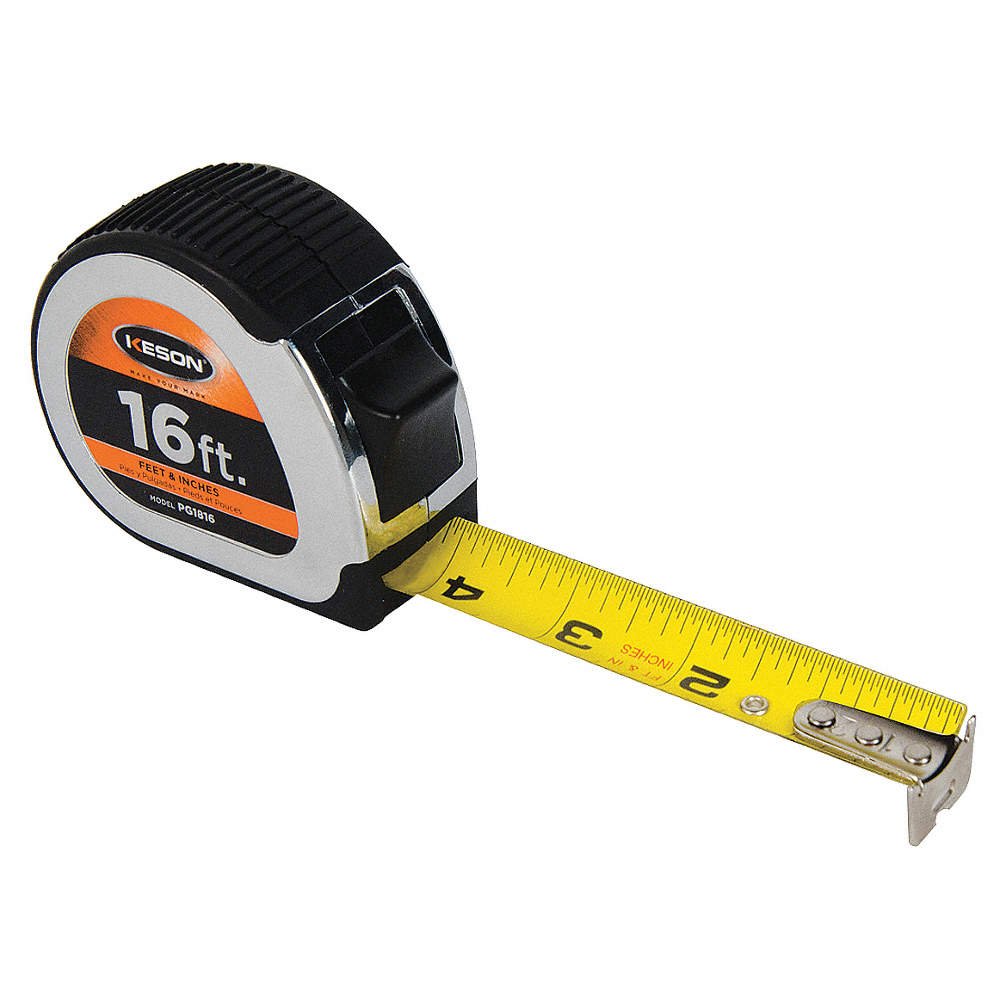 Keson PG1816  -  16 ft. Tape Measure, 5/8" Blade