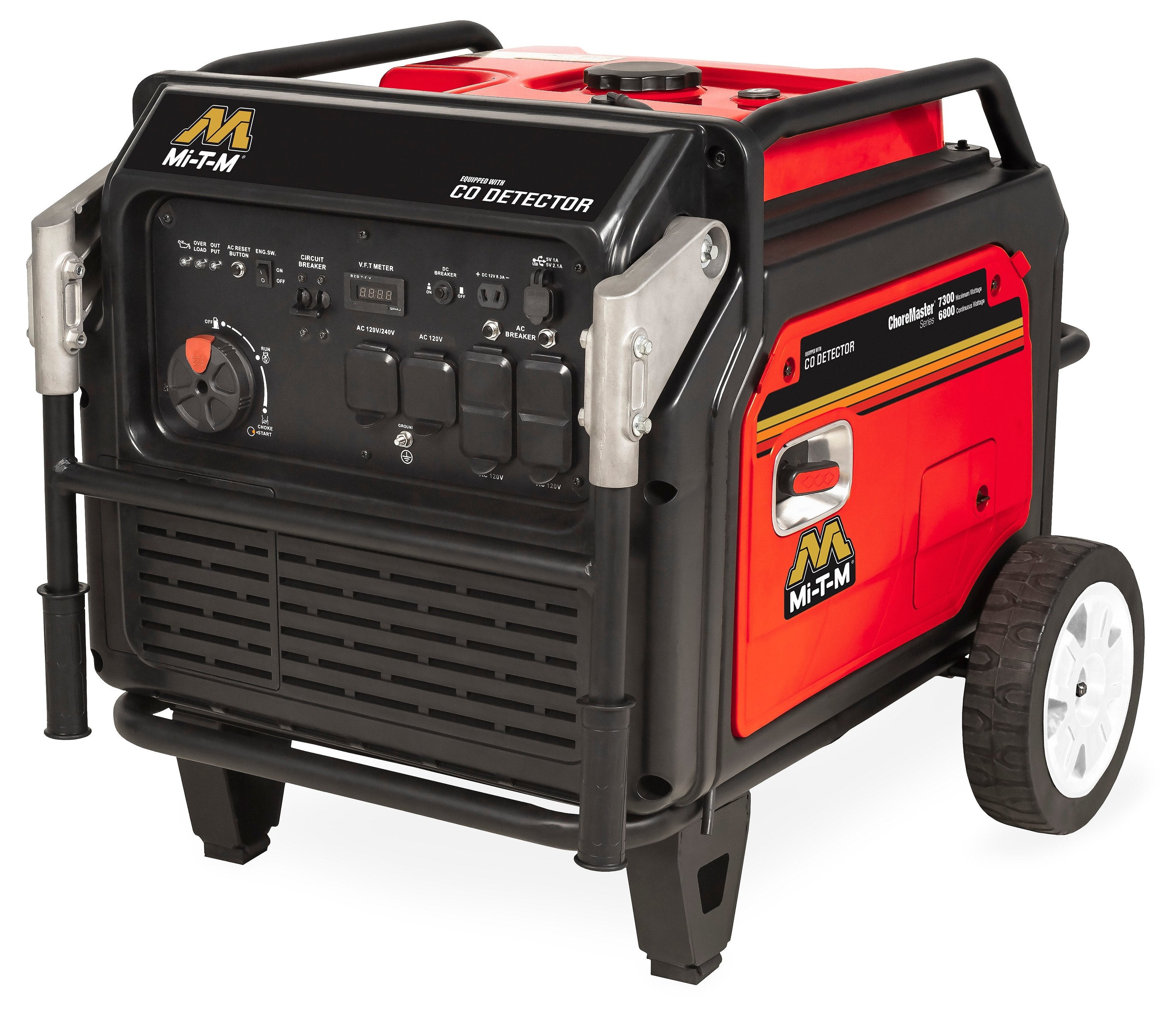 MI-T-M - 7300-Watt Gasoline Inverter - GEN-8000-IMM1E