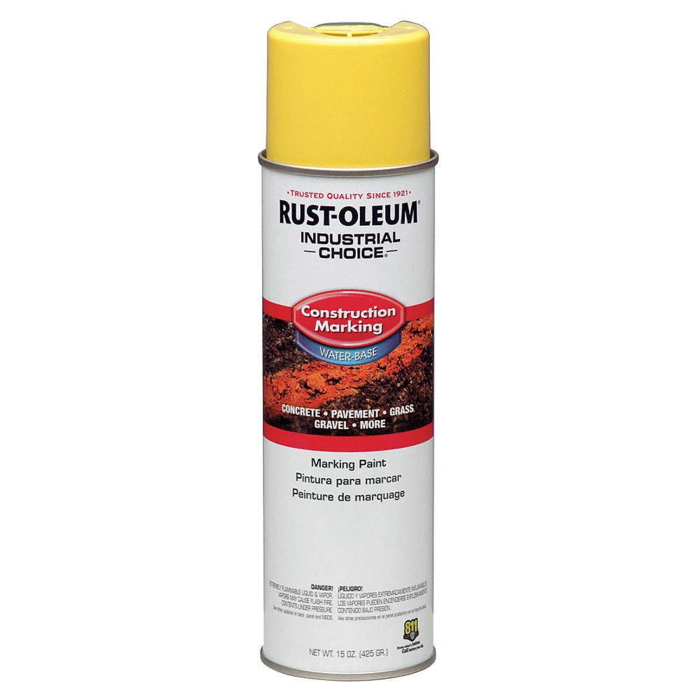 Rust-Oleum 264695 – Warnmarkierungsfarbe Gelb