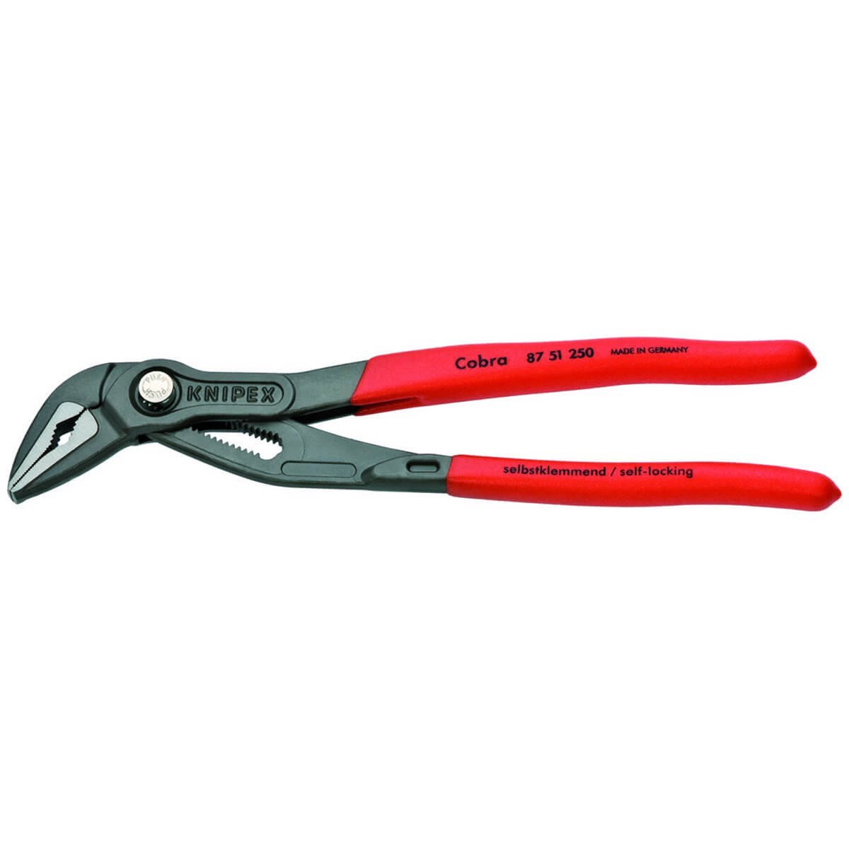 Knipex 8751250SBA - 10" Cobra® Extra-Slim (ES) Wasserpumpenzange