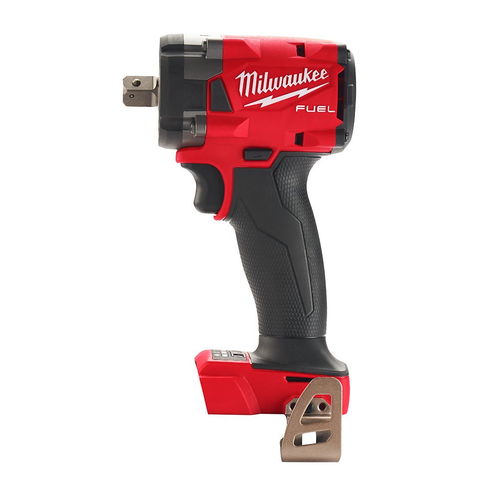Milwaukee 2855P-20  -  M18 Fuel 1/2" Compact Impact Wrench - Pin Detent - Tool Only