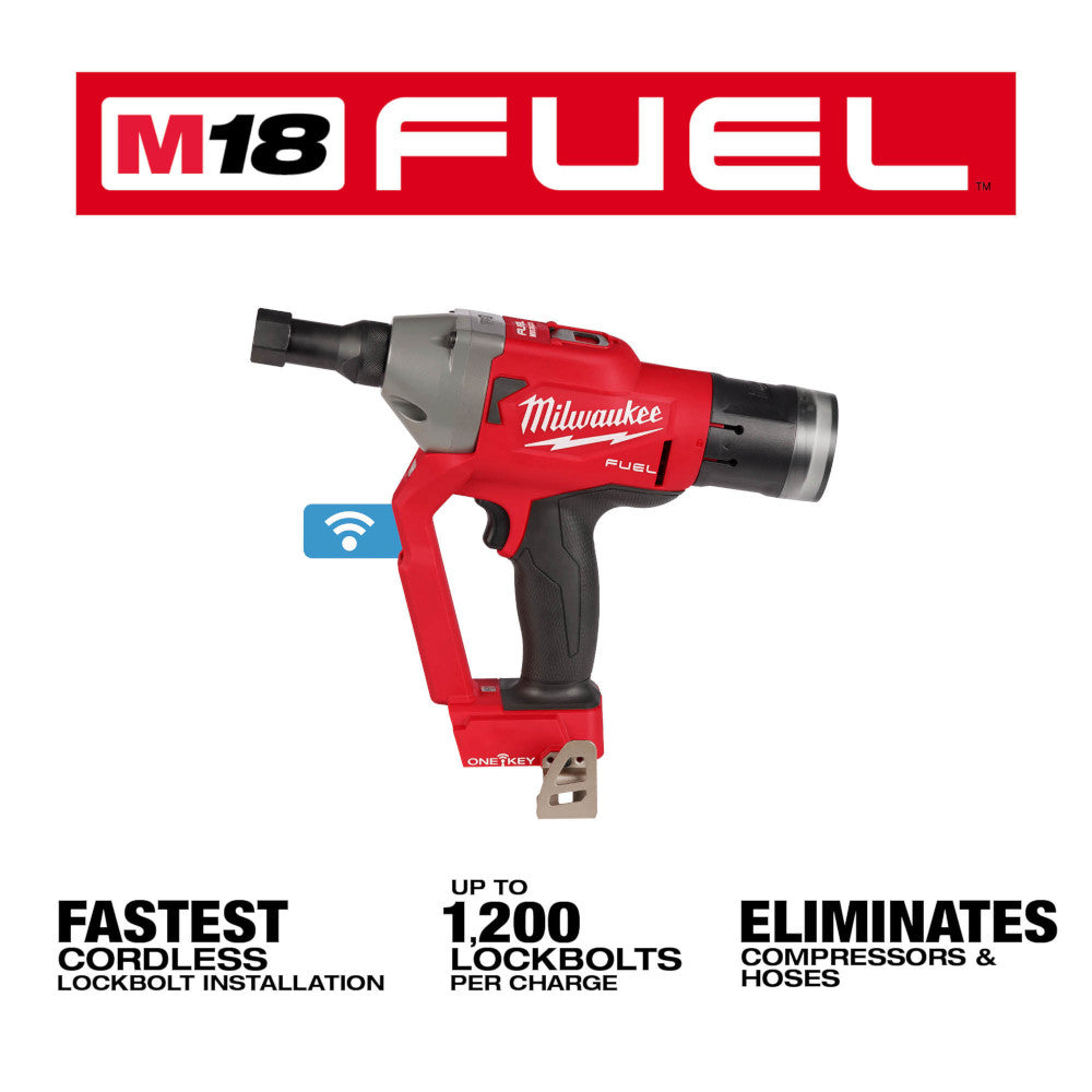 Milwaukee 2661-20 - M18 FUEL™ 1/4" Lockbolt Tool w/ ONE-KEY™