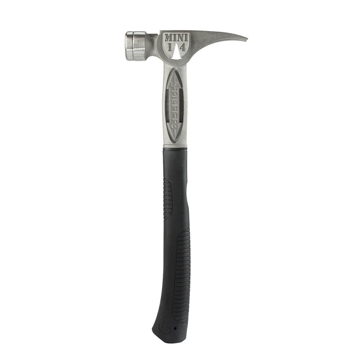 Stiletto TBM14RMC TiBone Mini-14 ounce Replaceable Milled Face Hammer