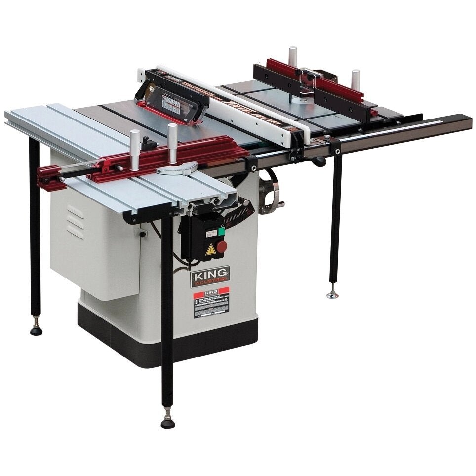 King Canada KC-26FXT/i30/DELUXE - 10 Extreme saw with riving knife/sliding table/router table attachment