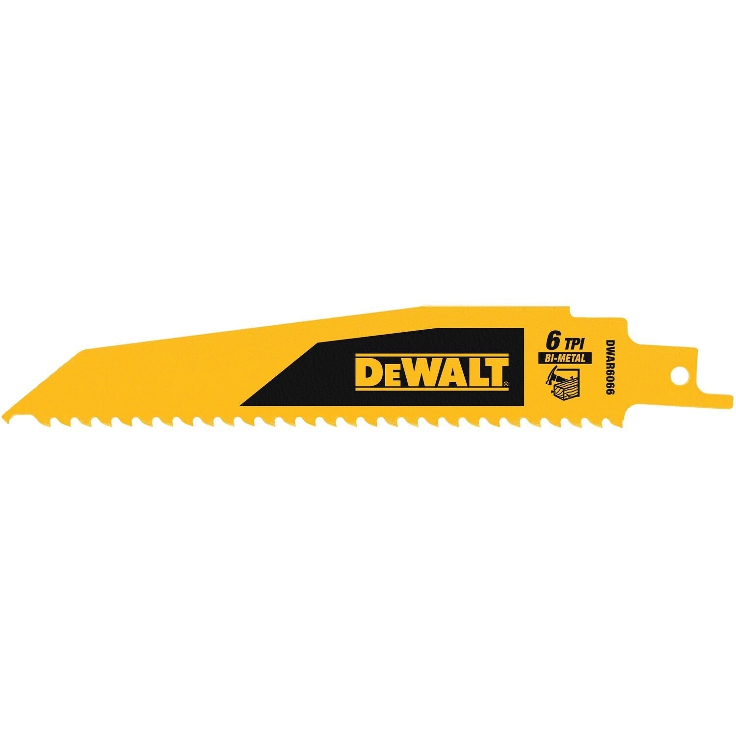 DEWALT DWAR6066-6In 6Tpi 6066 - 5Pk