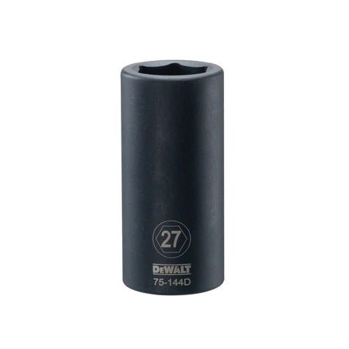 Dewalt DWMT75144OSP -  3/4 DRIVE DEEP IMPACT SOCKET - 6 POINT 27MM