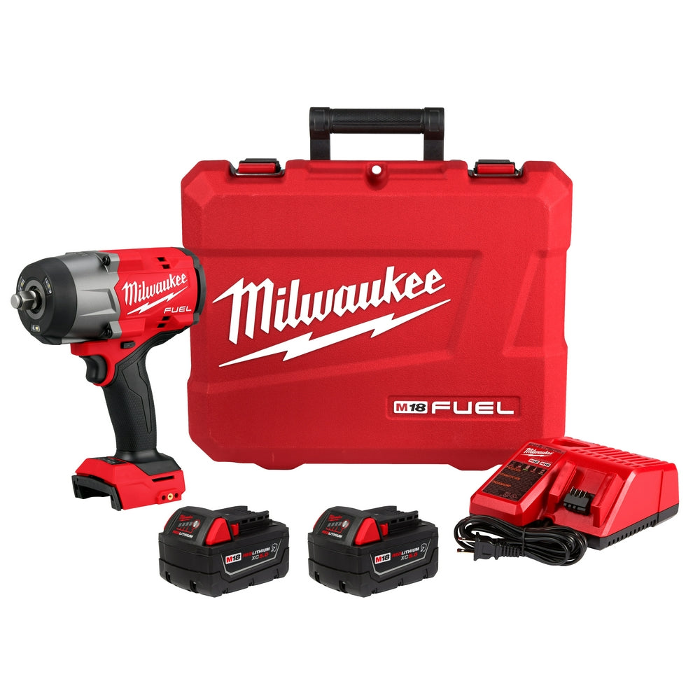 Milwaukee 2967-22 - M18 FUEL™ 1/2" High Torque Impact wrench w/ Friction Ring Kit