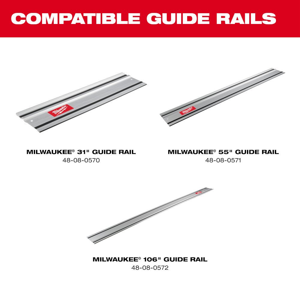 Milwaukee Router Guide Rail Adapter