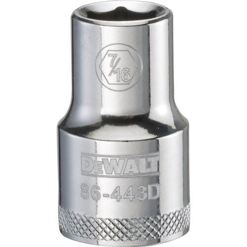 Dewalt DWMT86443OSP  -  1/2 DRIVE SOCKET -6 POINT-7/16''