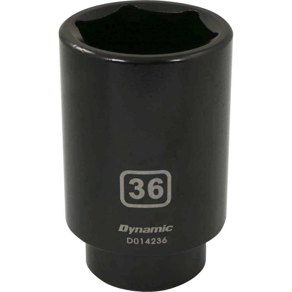 DYNAMIQUE 1/2" D 6 PT 36MM DE PROFONDEUR IMP SKT