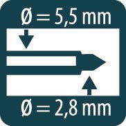 Pica - PICA-3030 - Trockener Longlife-Automatikbleistift