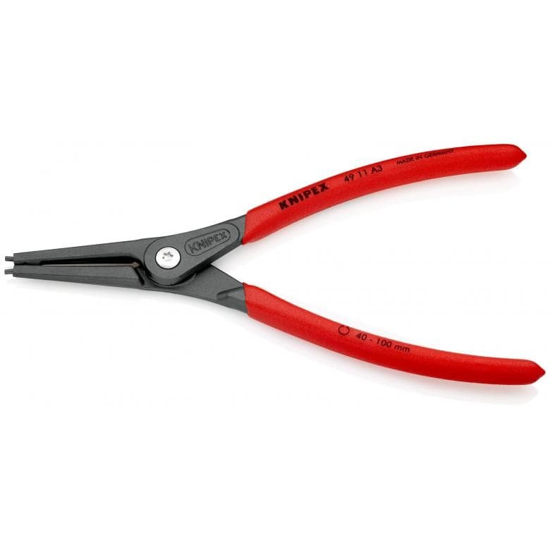 Knipex 4911A3 - 9" External Precision Snap Ring Pliers