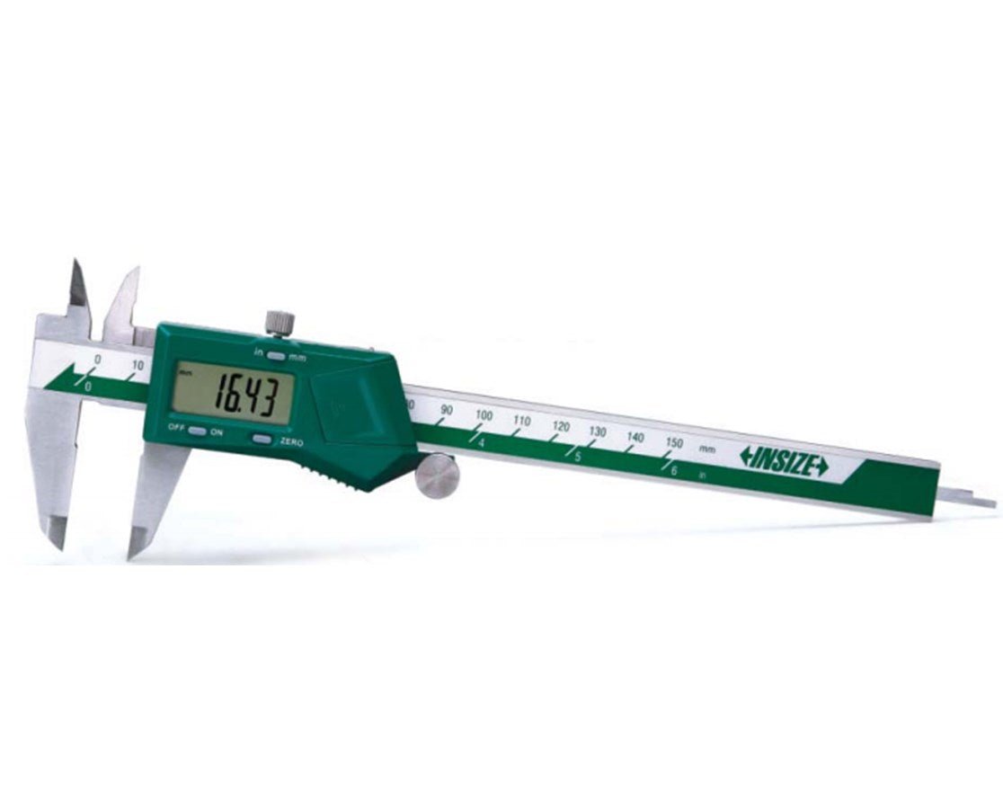 INSIZE 1108-150  -  6" ELECTRONIC CALIPER (RES .01MM/.0005")