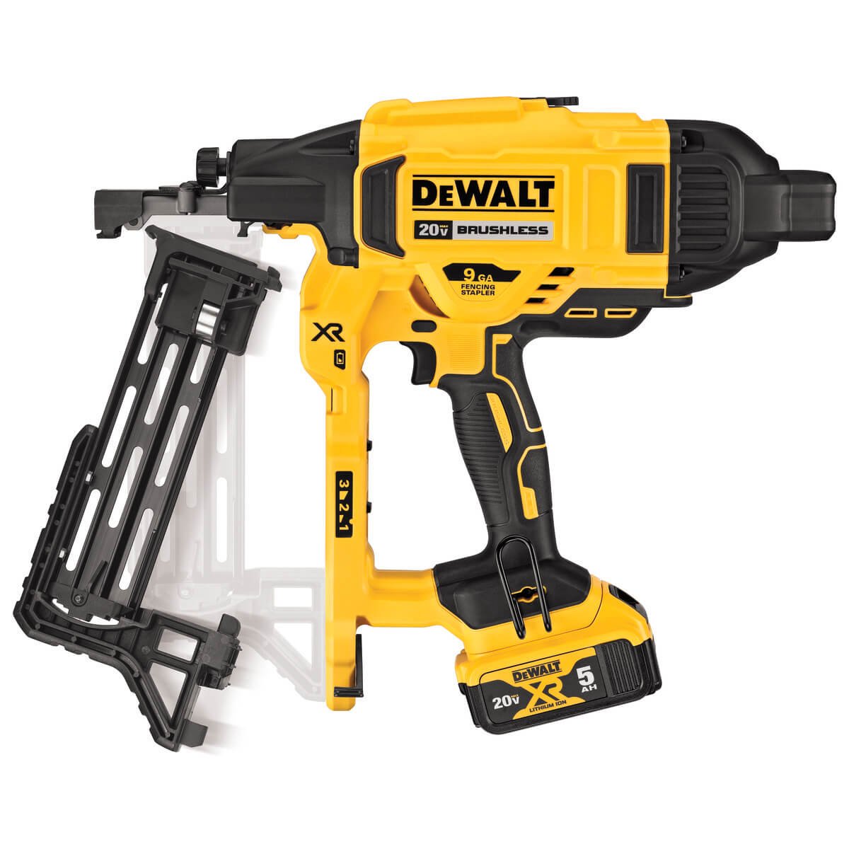 DEWALT DCFS950P2-20V Max Xr 9 Ga Cordless Fencing Stapler Kit