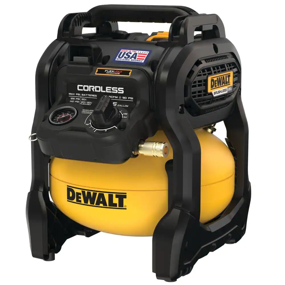 DeWAlt DCC2520T1  -  20V 2.5GAL. FLEX ADV. CORDLESS AIR COMPRESSOR KIT (6.0AH)