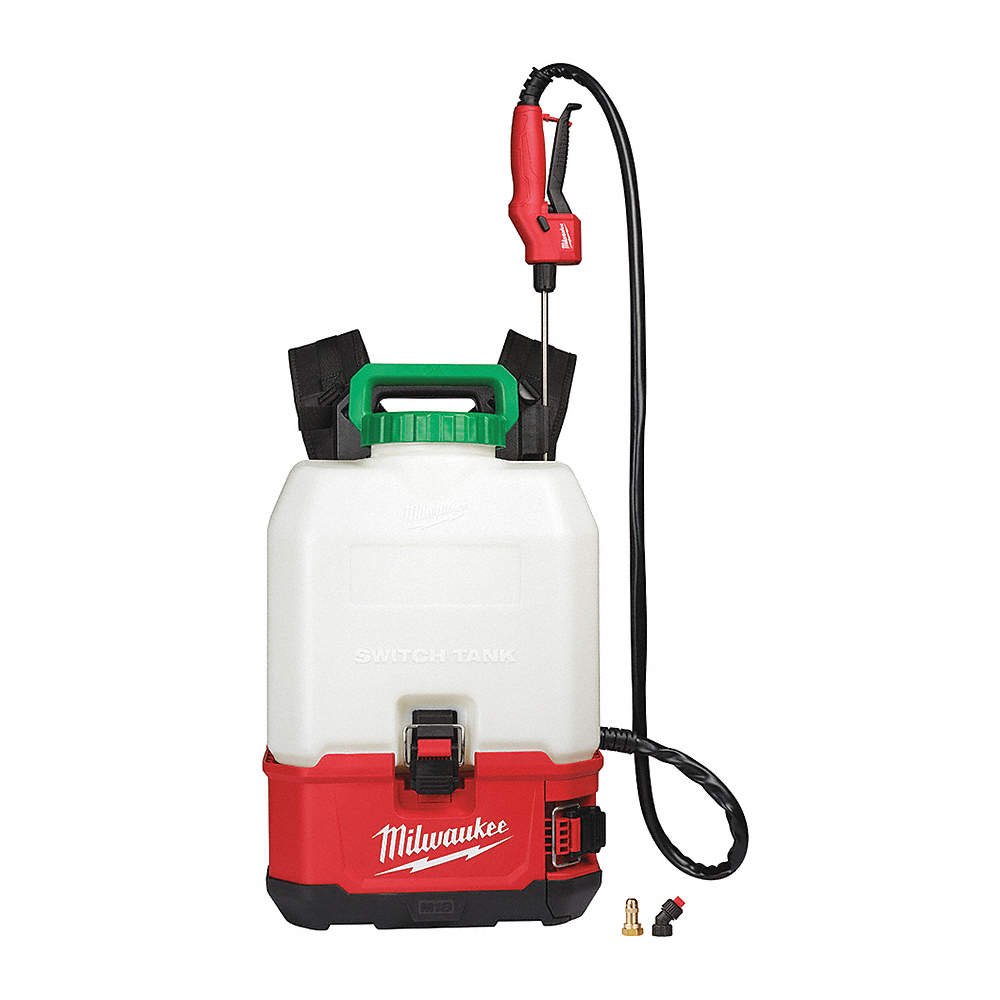 Milwaukee 2820-21PS  -  M18 Switch Tank 4-Gallon Backpack Pesticide Sprayer Kit