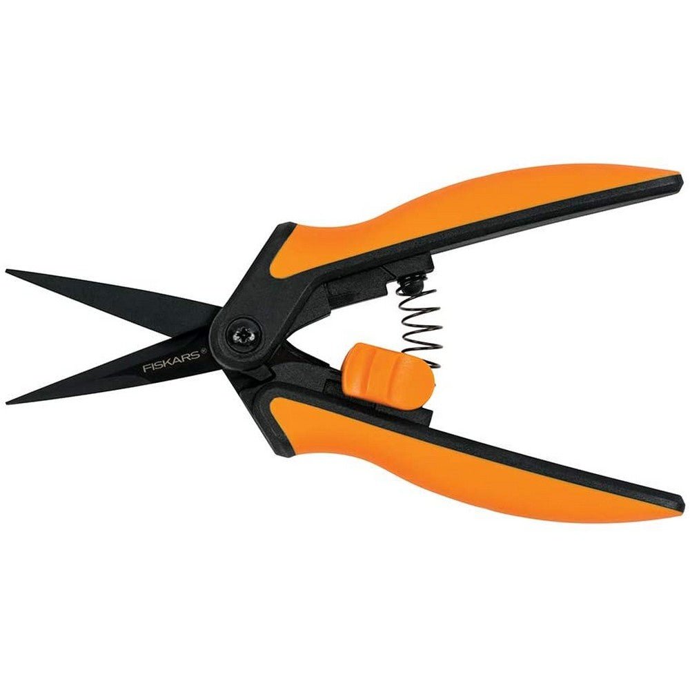 Fiskars 399241 - Antihaftbeschichtete Micro-Tip®-Gartenschere