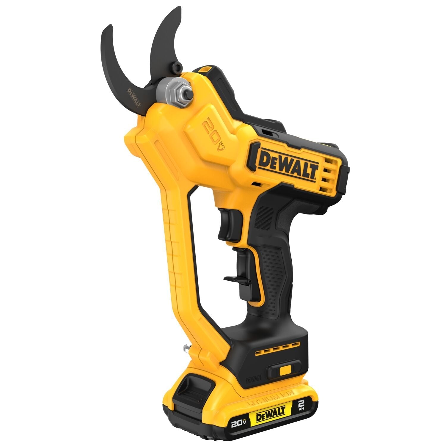 Sécateur DEWALT DCPR320D1-20 V avec batterie 2 Ah