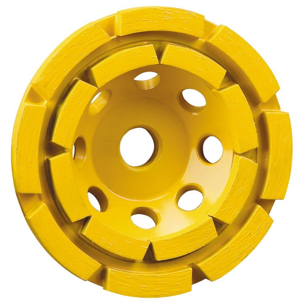 Meule diamantée à double rangée DEWALT DW4774-4"