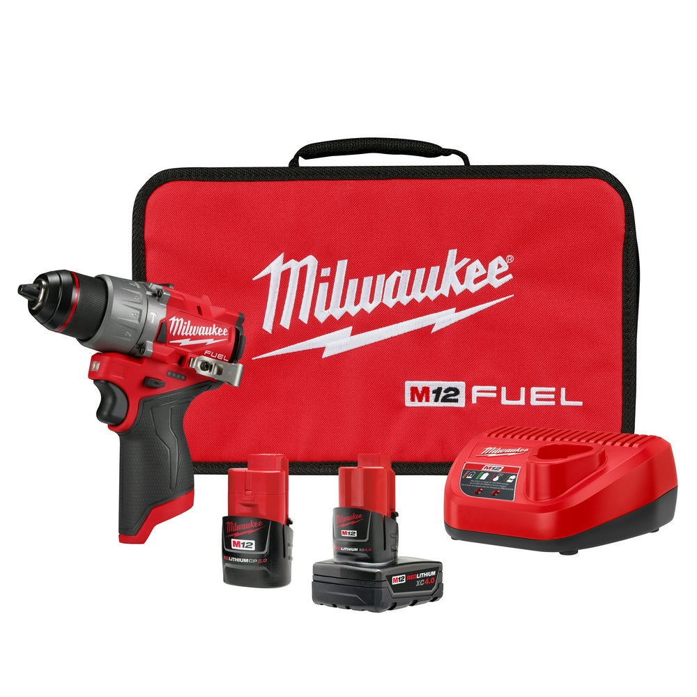 Milwaukee 3404-22  -  M12 FUEL™ 1/2" Hammer Drill/Driver Kit