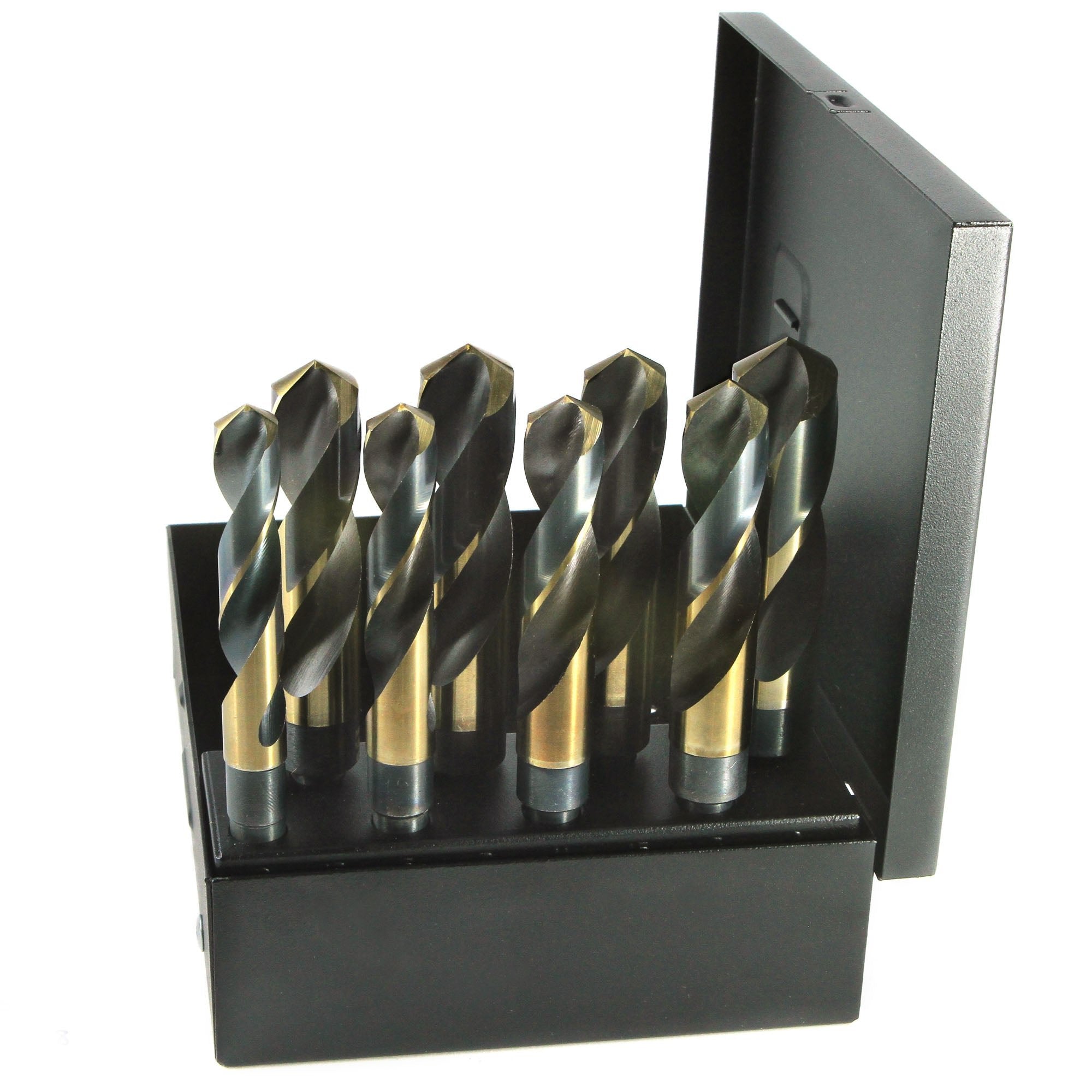 Drillco WAL-1000N8 - 8PC S&D NITRO DRILL SET 9/16-1"" BY 16ths"