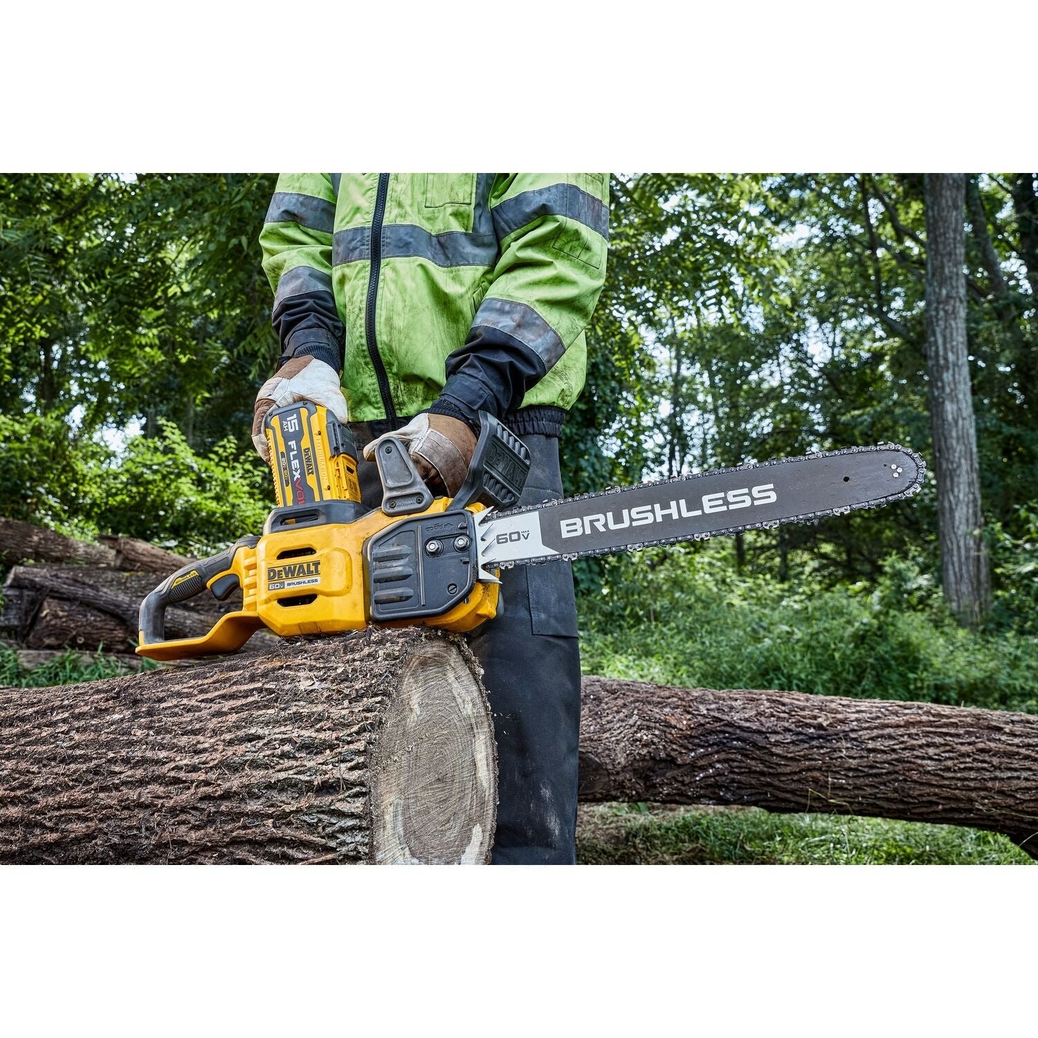 DW 60V GEN2 20IN Chainsaw 5AH