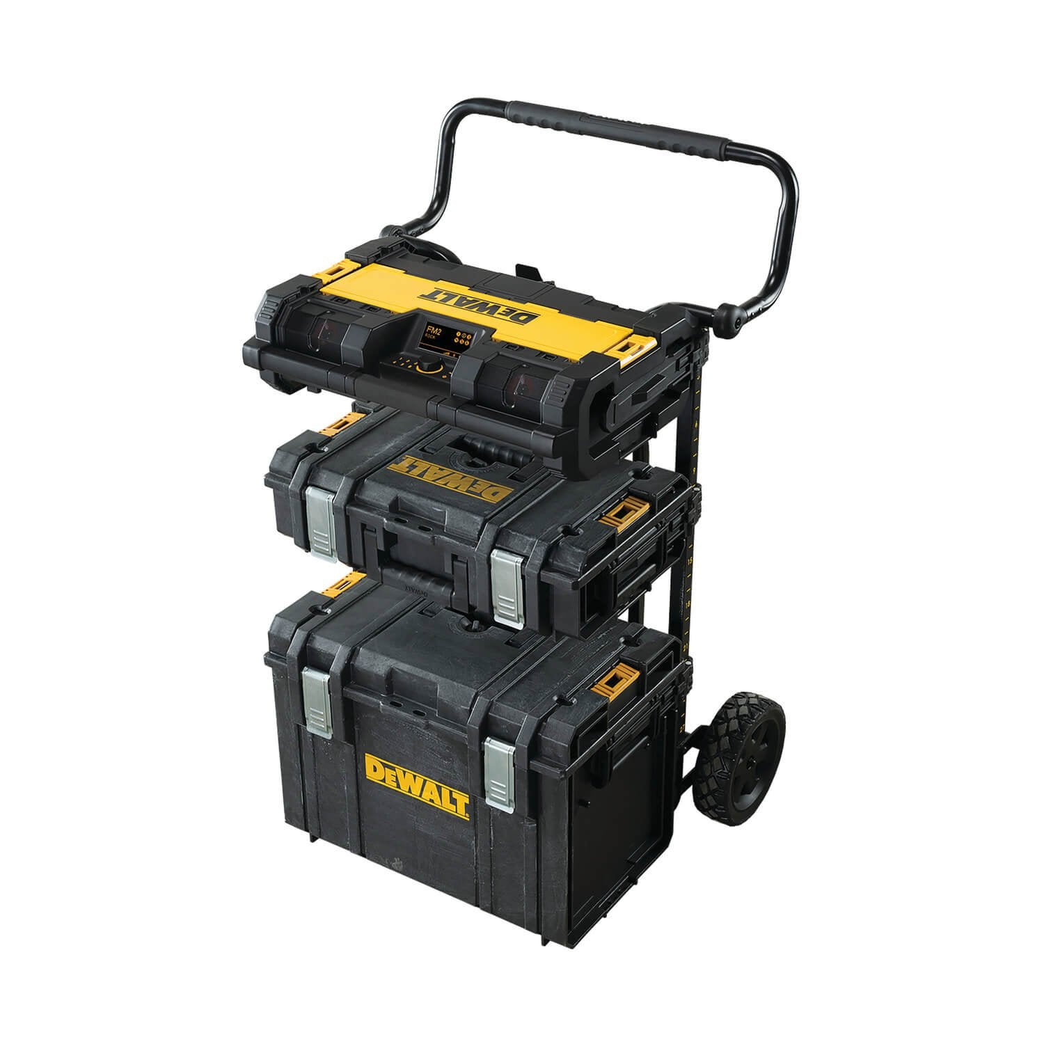 DEWALT DWST08810-Toughsystem Radio and Battery Charger, Bluetooth Music Player