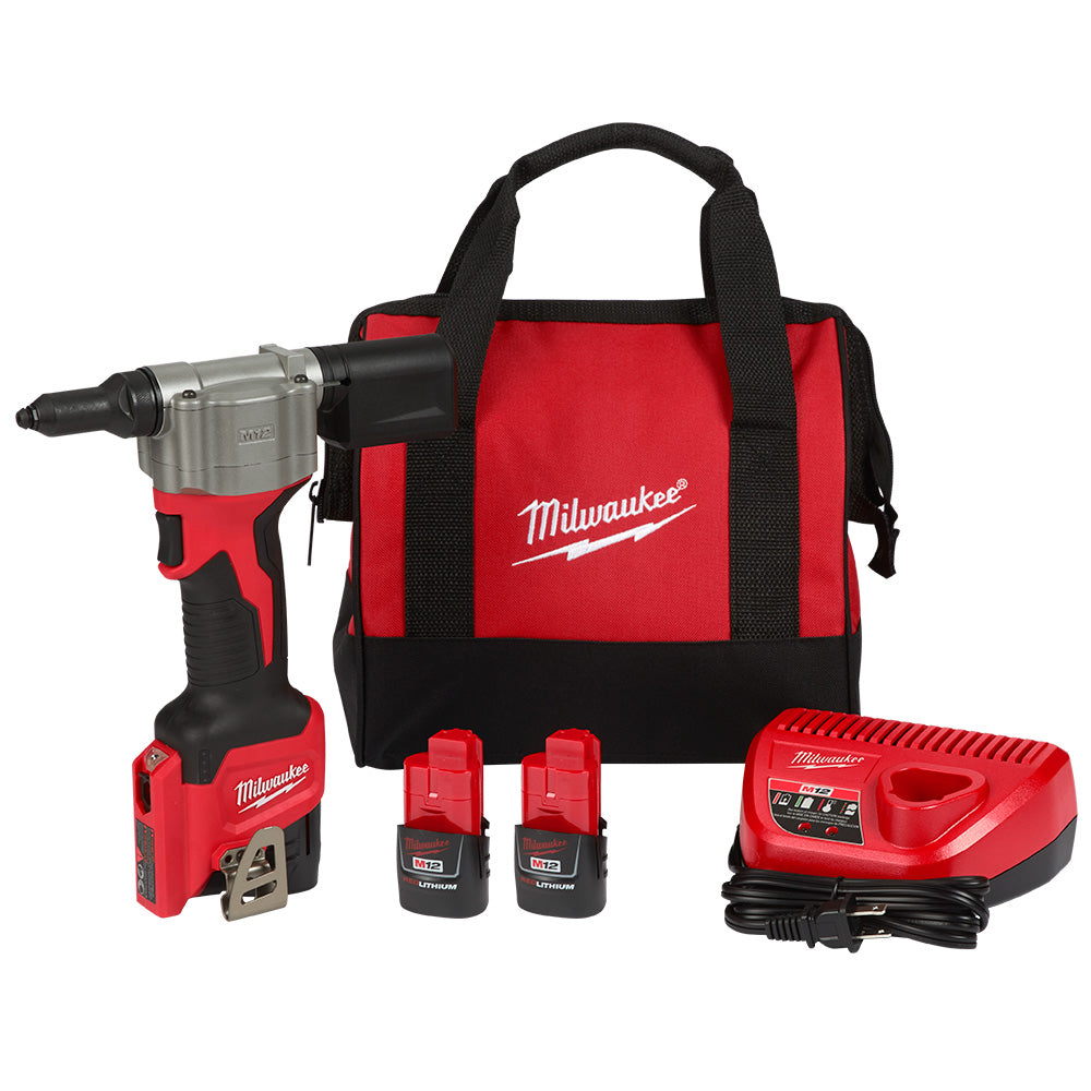 Milwaukee 2550-22  M12™ Rivet Tool Kit