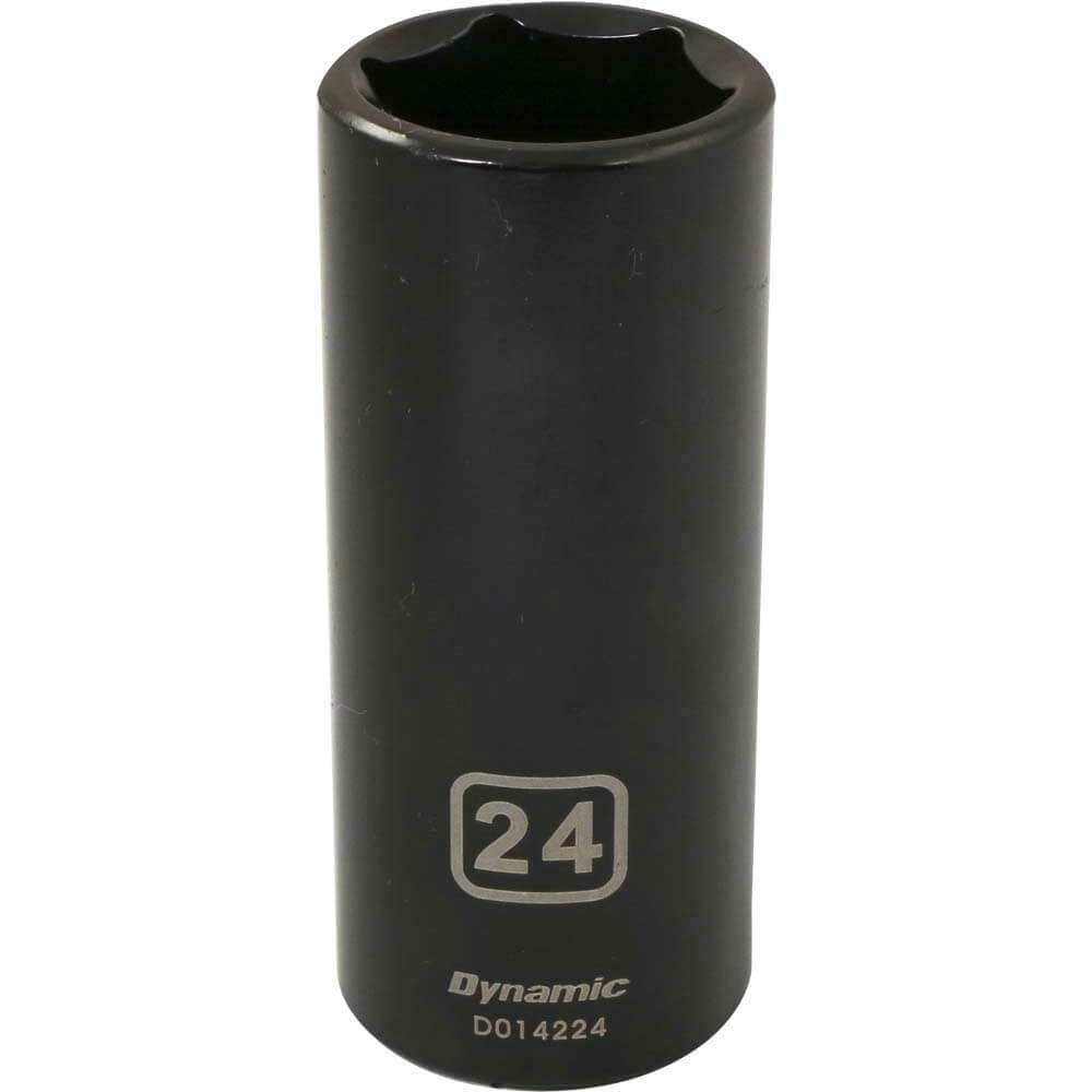 DYNAMIQUE 1/2" D 6 PT 24MM DE PROFONDEUR IMP SKT