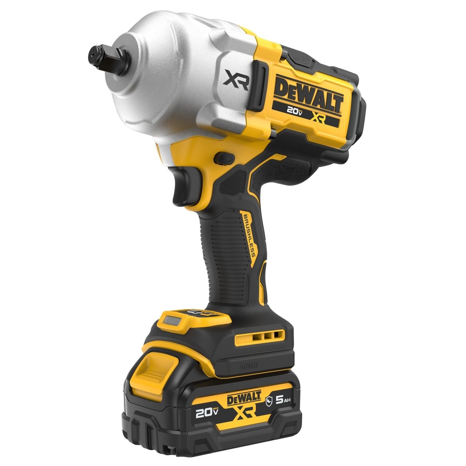 Dewalt  DCF961GP1 20V MAX* XR® Brushless Cordless 1/2 In High Torque Impact Wrench with Hog Ring Anvil Kit